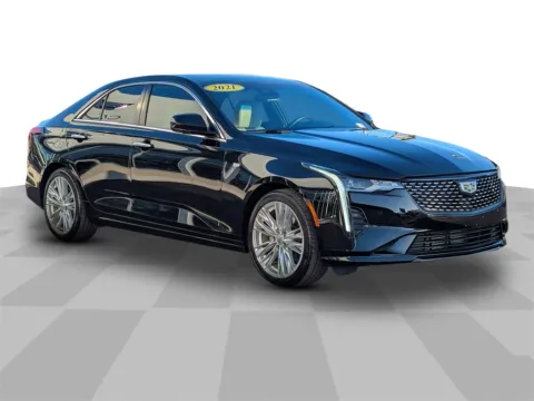 Black 2021 Cadillac CT4 Premium Luxury for sale in Fort Walton Beach, FL