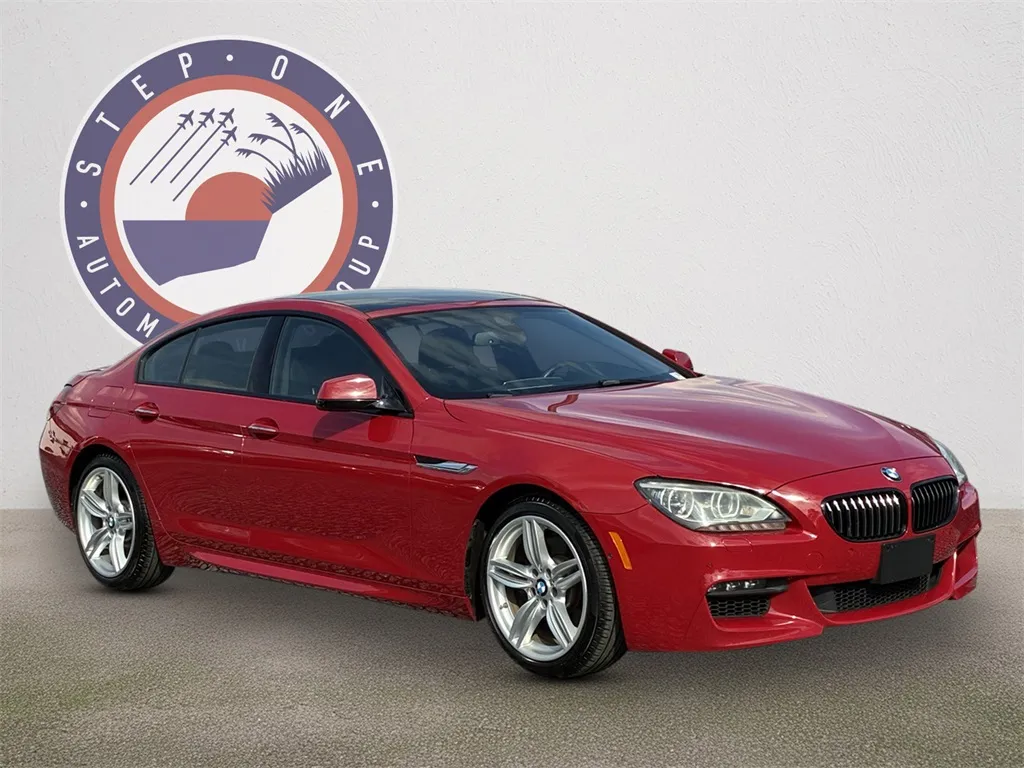 Red 2015 BMW 6 Series 640i xDrive Gran Coupe for sale in Fort Walton Beach, FL