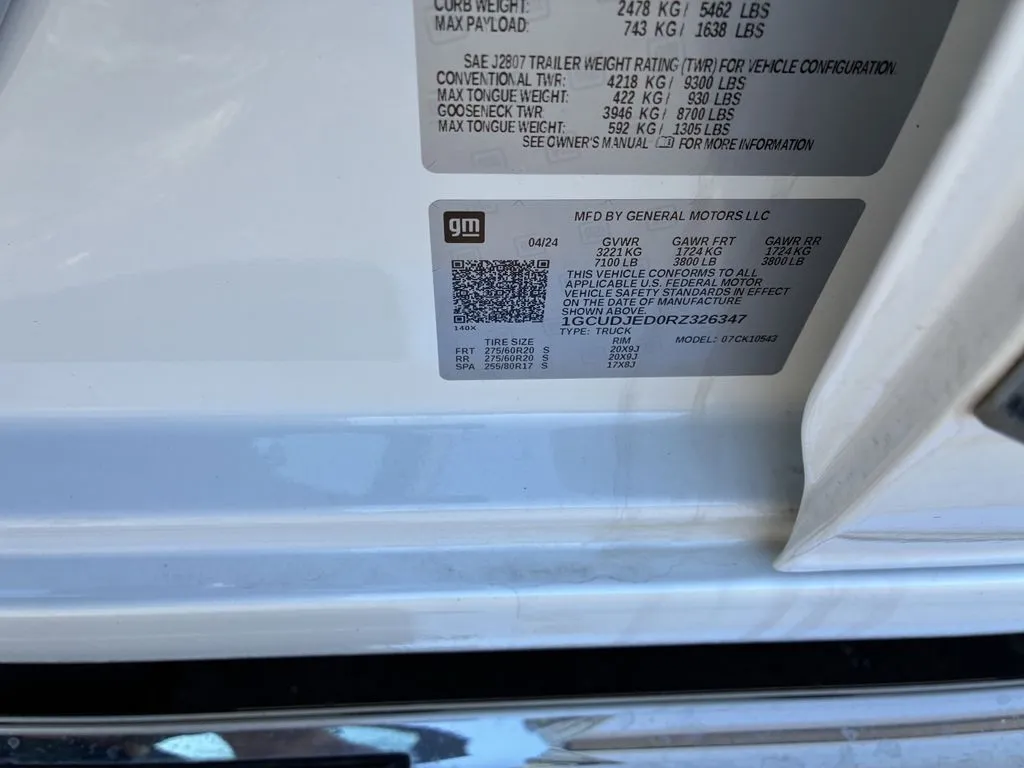 2024 Chevrolet Silverado 1500 High Country - Photo 37