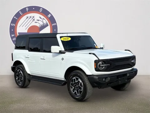 White 2025 Ford Bronco Outer Banks for sale in Fort Walton Beach, FL
