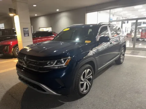 Blue 2022 Volkswagen Atlas 2.0T SEL for sale in Fort Walton Beach, FL
