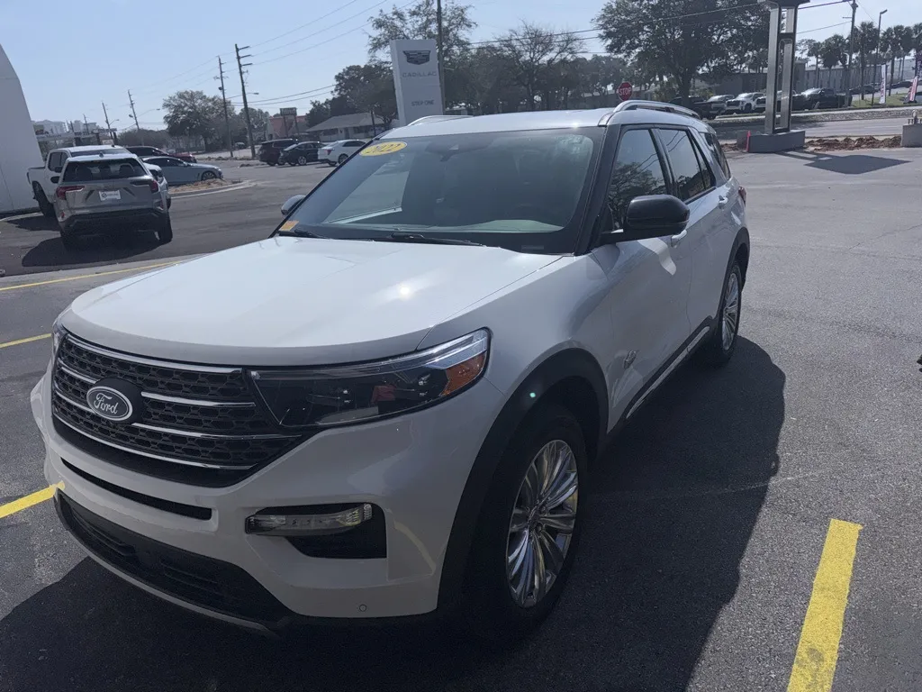 White 2022 Ford Explorer King Ranch for sale in Fort Walton Beach, FL