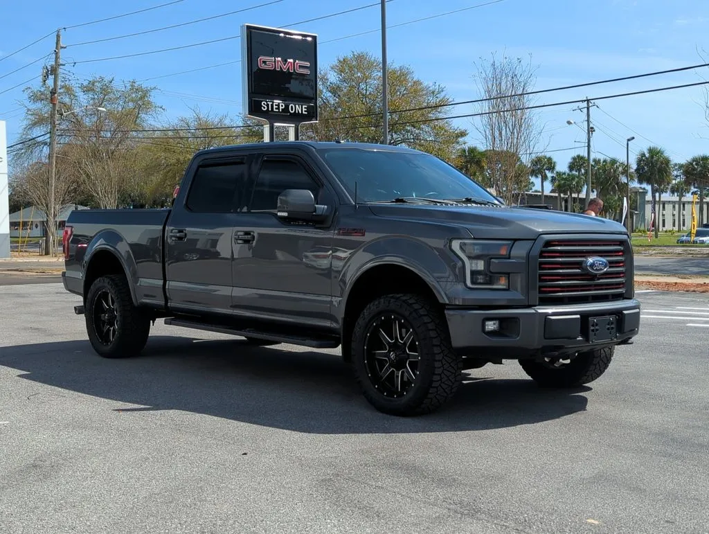 Gray 2016 Ford F-150 Lariat for sale in Fort Walton Beach, FL