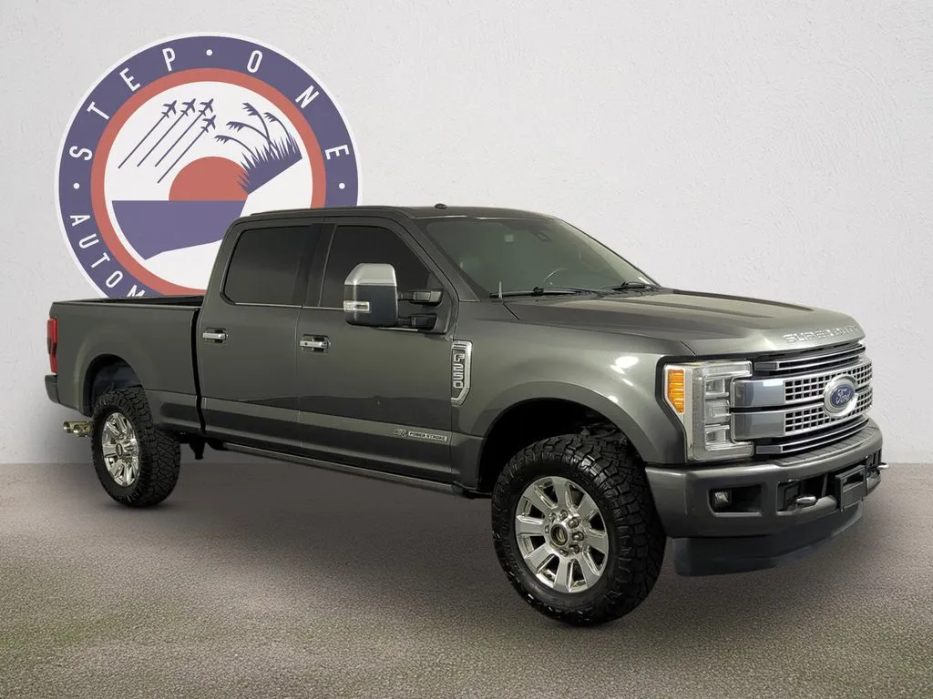 Gray 2018 Ford F-250SD Platinum for sale in Fort Walton Beach, FL