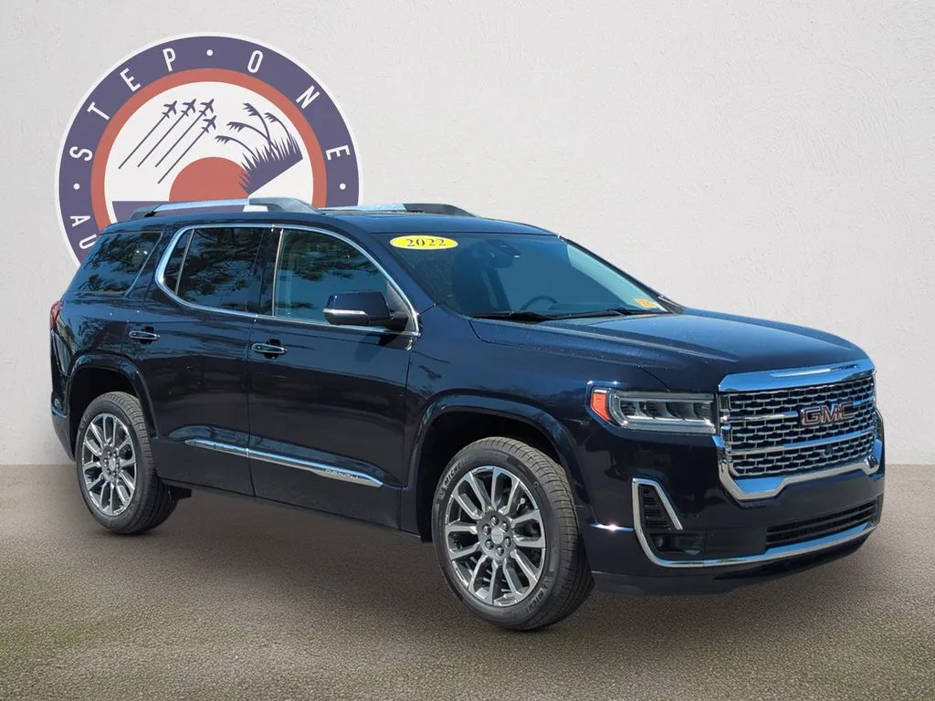 Blue 2022 GMC Acadia Denali for sale in Fort Walton Beach, FL