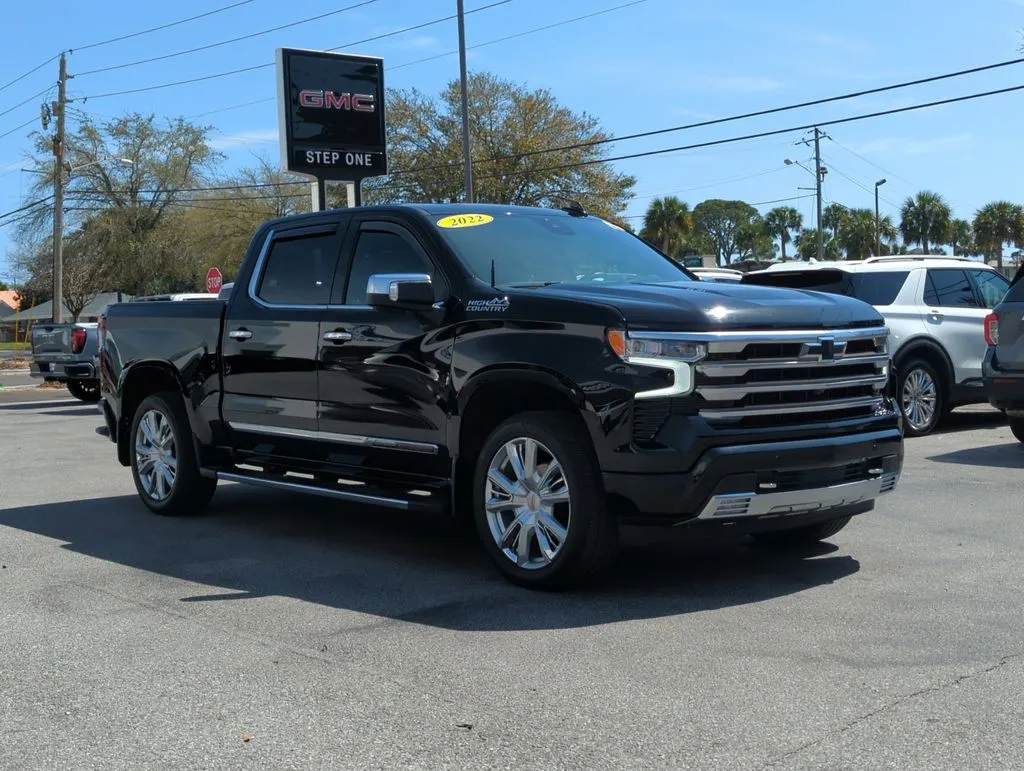 Black 2022 Chevrolet Silverado 1500 High Country for sale in Fort Walton Beach, FL