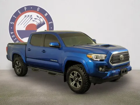Blue 2018 Toyota Tacoma TRD Sport for sale in Fort Walton Beach, FL