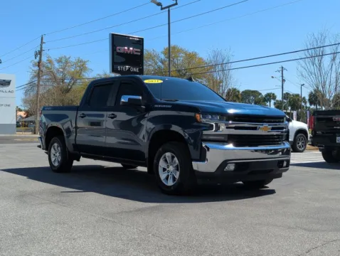 Blue 2021 Chevrolet Silverado 1500 LT for sale in Fort Walton Beach, FL