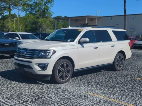 White 2019 Ford Expedition Max Limited for sale in Fort Walton Beach, FL