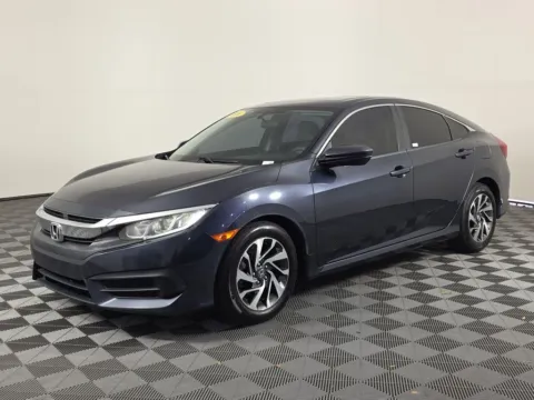 Blue 2016 Honda Civic EX for sale in Fort Walton Beach, FL
