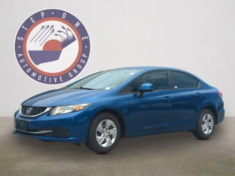 Blue 2013 Honda Civic LX for sale in Fort Walton Beach, FL
