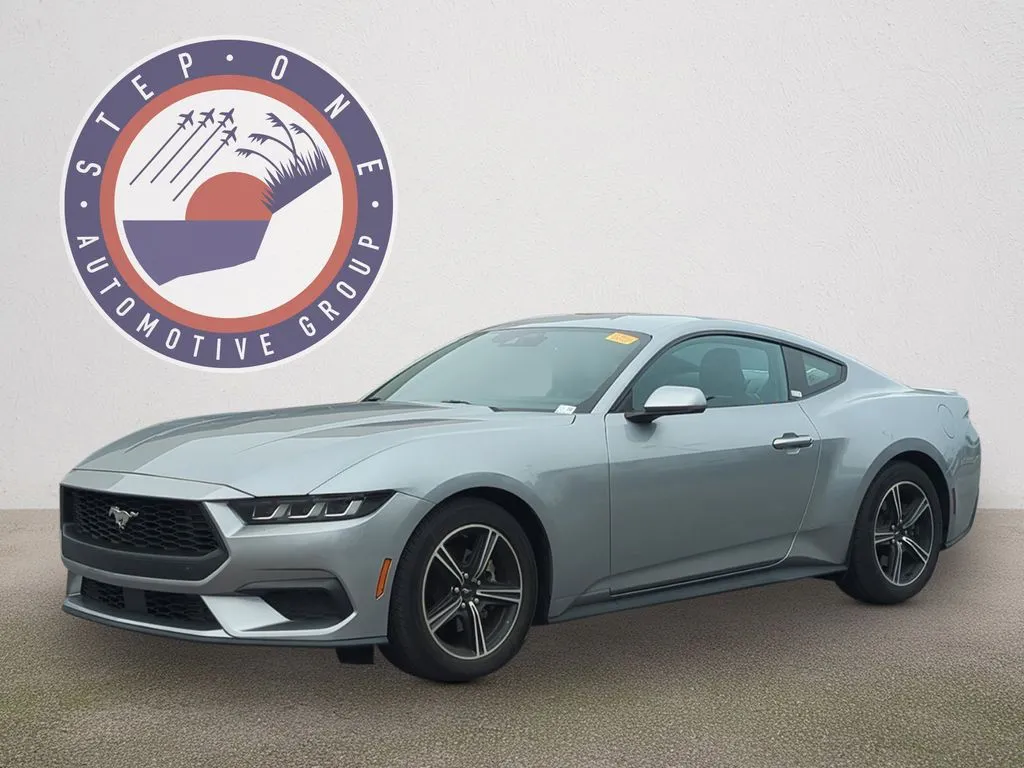 Silver 2024 Ford Mustang EcoBoost Premium for sale in Fort Walton Beach, FL