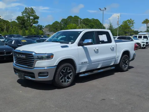 White 2025 Ram 1500 Laramie for sale in Fort Walton Beach, FL