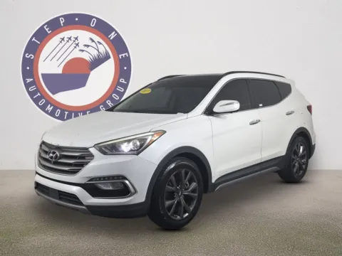 White 2017 Hyundai Santa Fe Sport 2.0T Ultimate for sale in Fort Walton Beach, FL