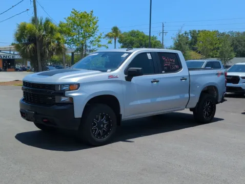 Silver 2021 Chevrolet Silverado 1500 Custom Trail Boss for sale in Fort Walton Beach, FL