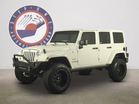White 2018 Jeep Wrangler JK Unlimited Sahara for sale in Fort Walton Beach, FL