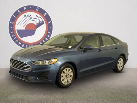 Blue 2019 Ford Fusion S for sale in Fort Walton Beach, FL