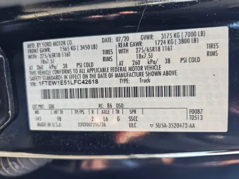 Another view of 2020 Ford F-150 XLT for sale in Fort Walton Beach, FL at Step One Cadillac GMC Fort Walton Beach