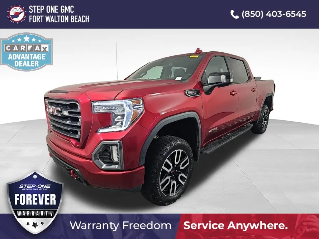 Red 2022 GMC Sierra 1500 Limited AT4 for sale in Fort Walton Beach, FL