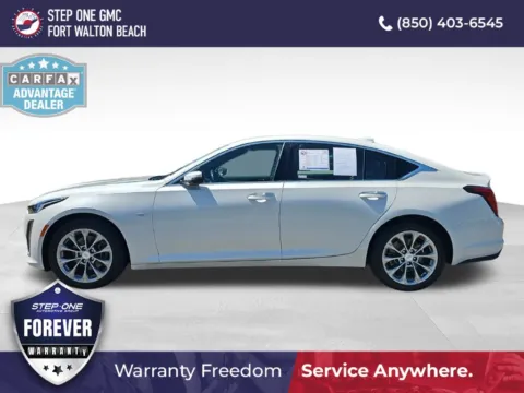 White 2020 Cadillac CT5 Premium Luxury for sale in Fort Walton Beach, FL
