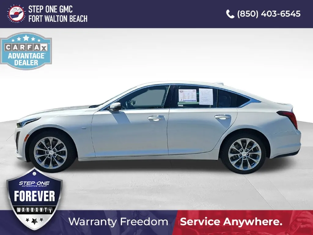 White 2020 Cadillac CT5 Premium Luxury for sale in Fort Walton Beach, FL