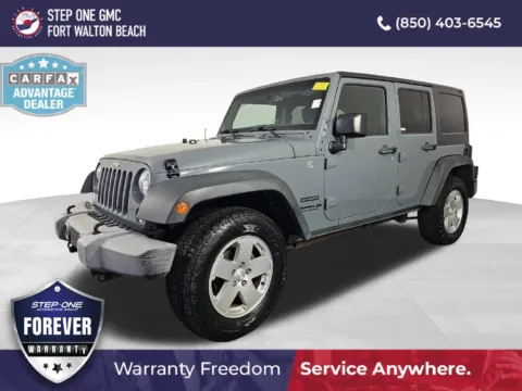 Gray 2015 Jeep Wrangler Unlimited Sport for sale in Fort Walton Beach, FL