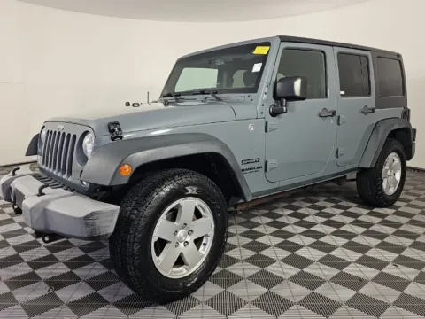 Gray 2015 Jeep Wrangler Unlimited Sport for sale in Fort Walton Beach, FL