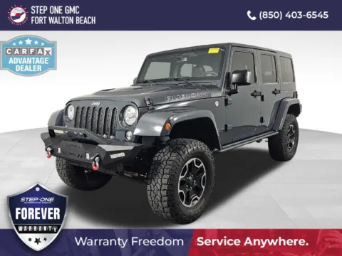 Gray 2017 Jeep Wrangler Unlimited Rubicon for sale in Fort Walton Beach, FL