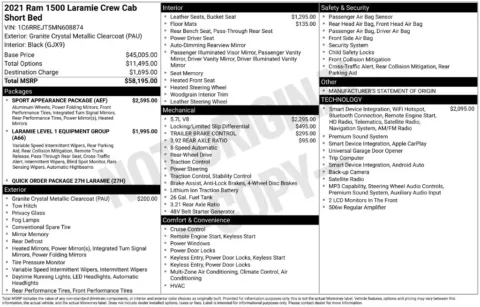 Photos of 2021 Ram 1500 Laramie for sale in Fort Walton Beach, FL at Step One Cadillac GMC Fort Walton Beach