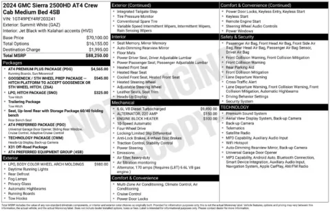 More photos of 2024 GMC Sierra 2500 HD AT4 at Step One Cadillac GMC Fort Walton Beach, FL