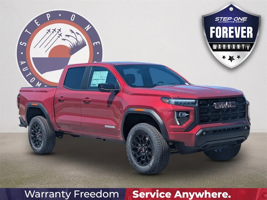 Red 2026 GMC Canyon Elevation for sale in Fort Walton Beach, FL