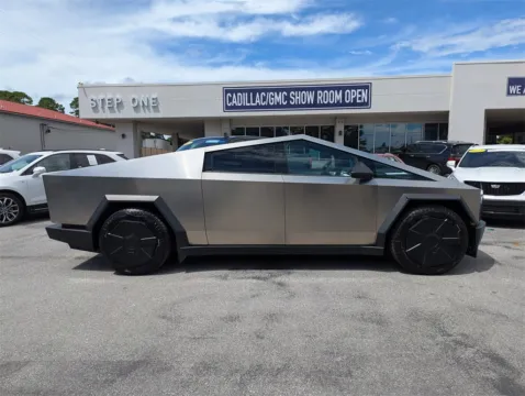 Another view of 2024 Tesla Cybertruck Cyberbeast for sale in Fort Walton Beach, FL at Step One Cadillac GMC Fort Walton Beach