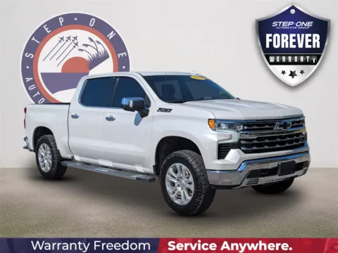 White 2022 Chevrolet Silverado 1500 LTZ for sale in Fort Walton Beach, FL
