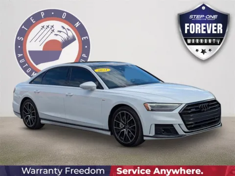 White 2021 Audi A8 L 55 for sale in Fort Walton Beach, FL
