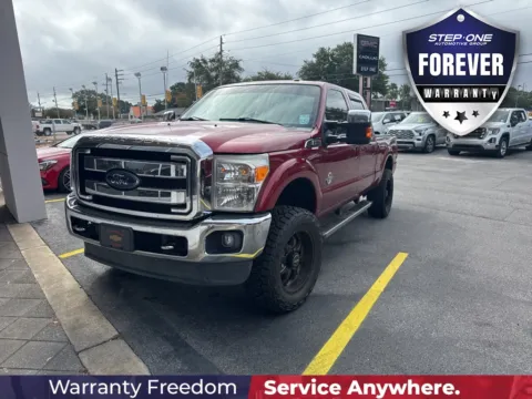 Red 2016 Ford F-250SD Lariat for sale in Fort Walton Beach, FL