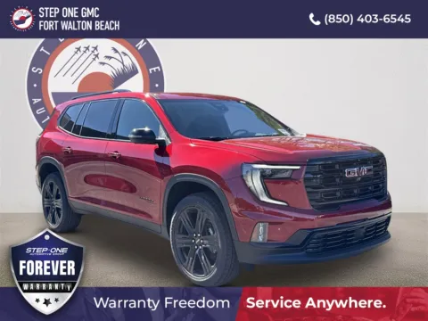 Red 2026 GMC Acadia Elevation for sale in Fort Walton Beach, FL