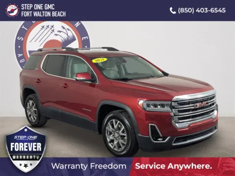 Red 2021 GMC Acadia SLT for sale in Fort Walton Beach, FL