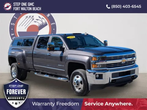 Gray 2016 Chevrolet Silverado 3500HD LTZ for sale in Fort Walton Beach, FL