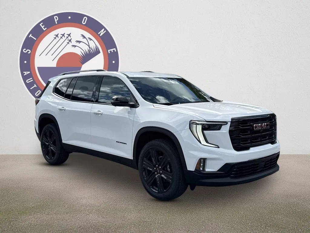 White 2026 GMC Acadia Elevation for sale in Fort Walton Beach, FL