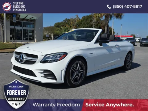 White 2022 Mercedes-Benz C-Class C 43 AMG for sale in Pensacola, FL