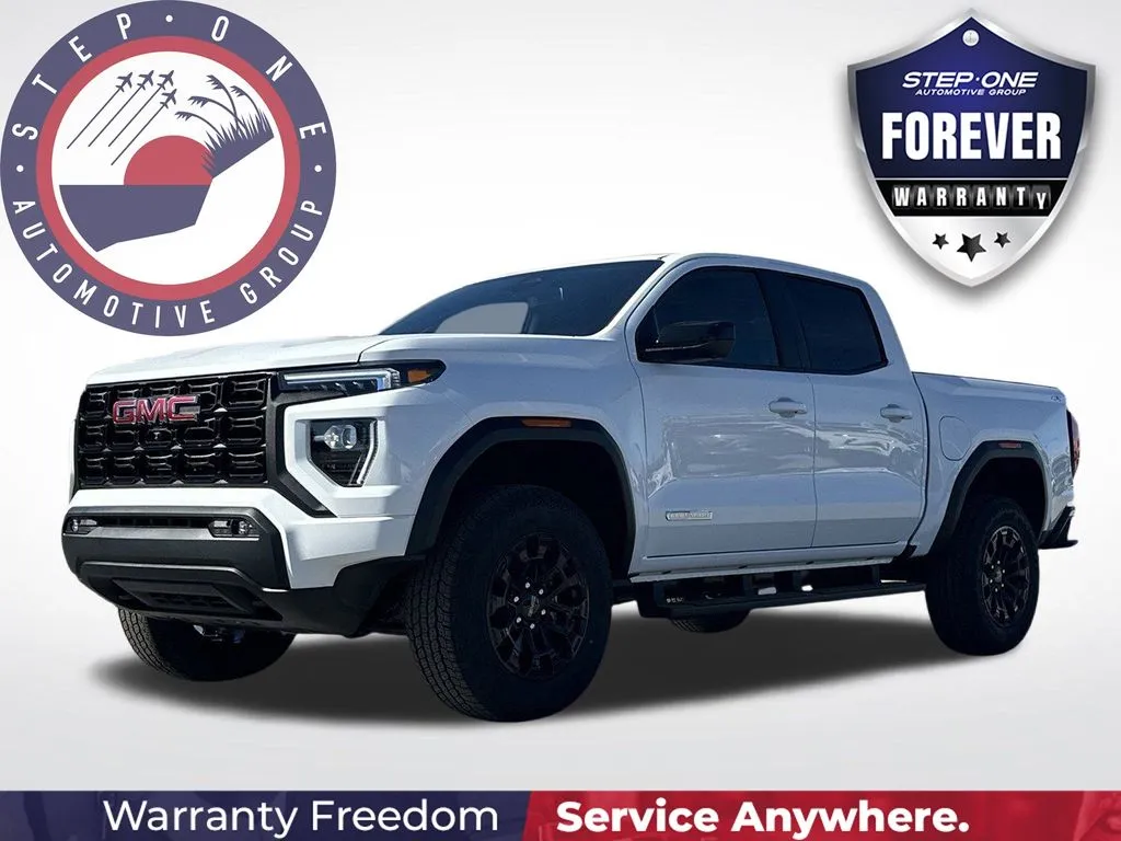 White 2026 GMC Canyon Elevation for sale in Pensacola, FL