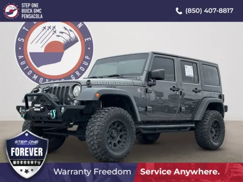 Gray 2018 Jeep Wrangler JK Unlimited Rubicon for sale in Pensacola, FL