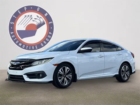 White 2016 Honda Civic EX-T for sale in Pensacola, FL