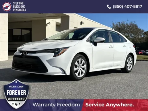 White 2024 Toyota Corolla LE for sale in Pensacola, FL