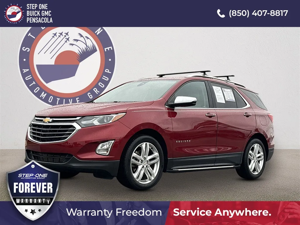 Red 2018 Chevrolet Equinox Premier for sale in Pensacola, FL