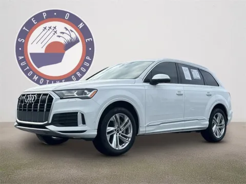 White 2023 Audi Q7 45 Premium for sale in Pensacola, FL