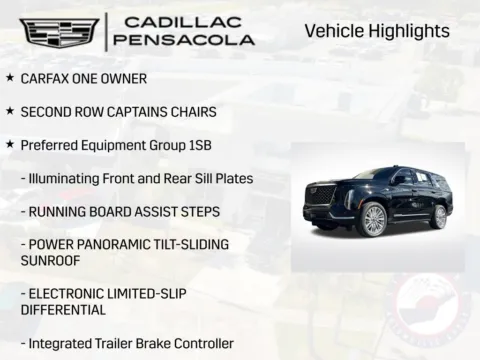 More photos of 2025 Cadillac Escalade Premium Luxury at Step One Cadillac Buick GMC Pensacola, FL