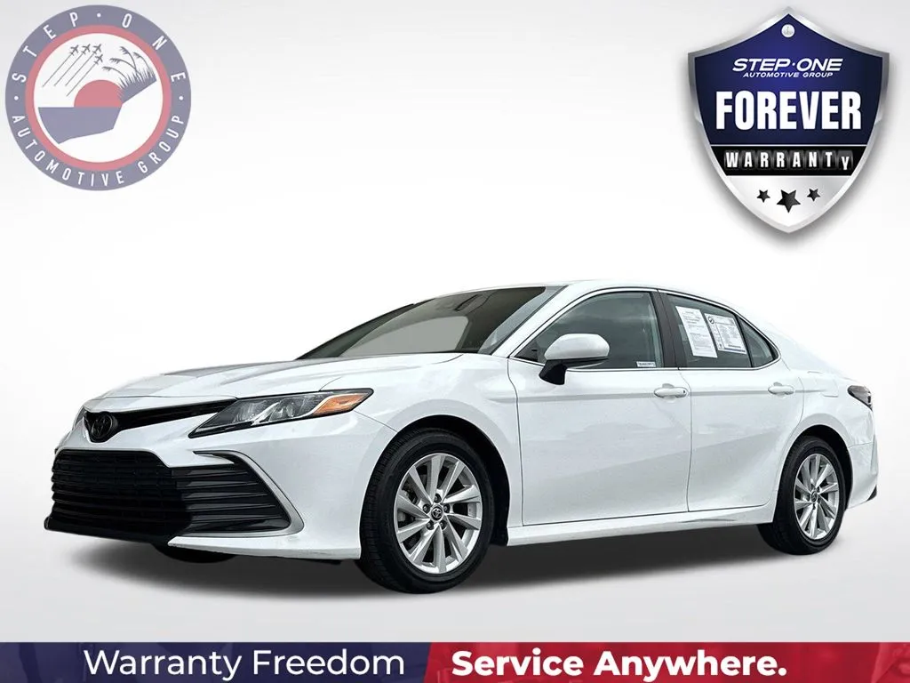 White 2022 Toyota Camry LE for sale in Pensacola, FL