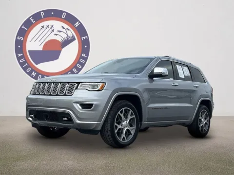 Silver 2019 Jeep Grand Cherokee Overland for sale in Pensacola, FL