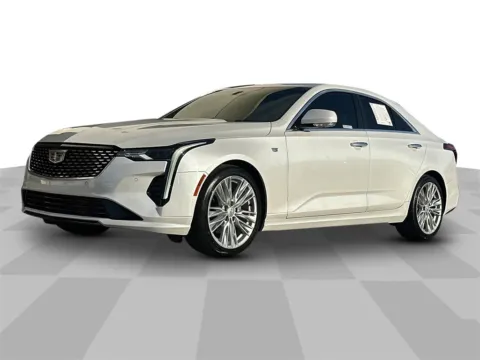 White 2023 Cadillac CT4 Premium Luxury for sale in Pensacola, FL